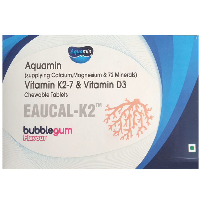 Eaucal-K2 Bubblegum Chewable Tablet
