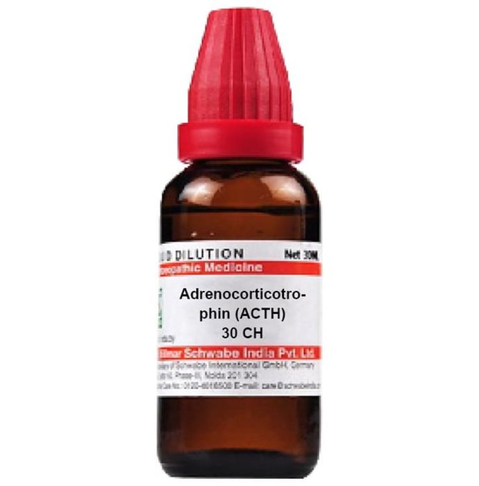 Dr Willmar Schwabe India Adrenocorticotrophin (ACTH) Dilution 30 CH