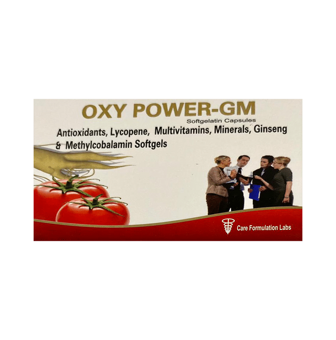 Oxy Power-GM Soft Gelatin Capsule