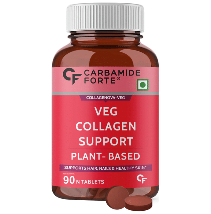 Carbamide Forte Veg Collagen Support Plant Based Tablet