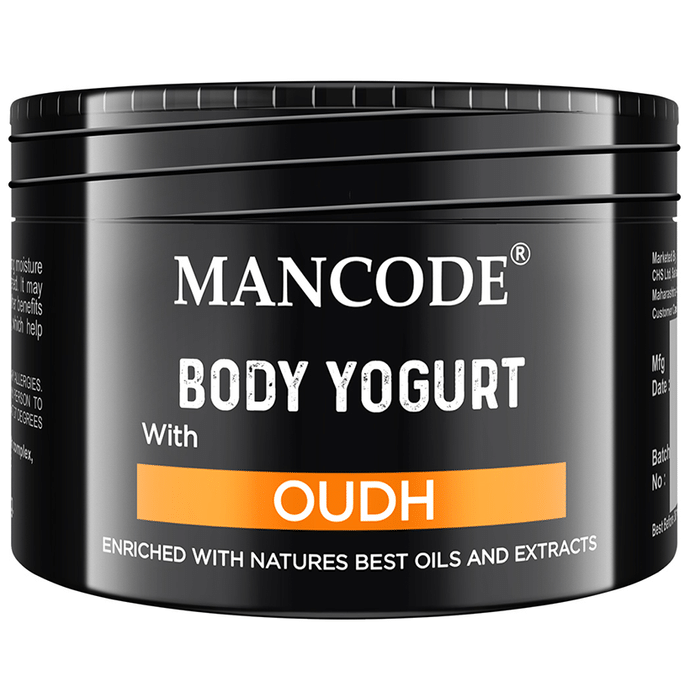 Mancode Body Yoghurt with Oudh
