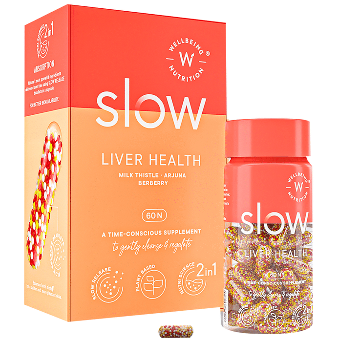 Wellbeing Nutrition Slow Liver Health Capsule