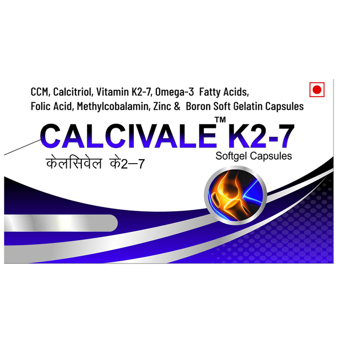 Calcivale K2 7 Softgel Capsule