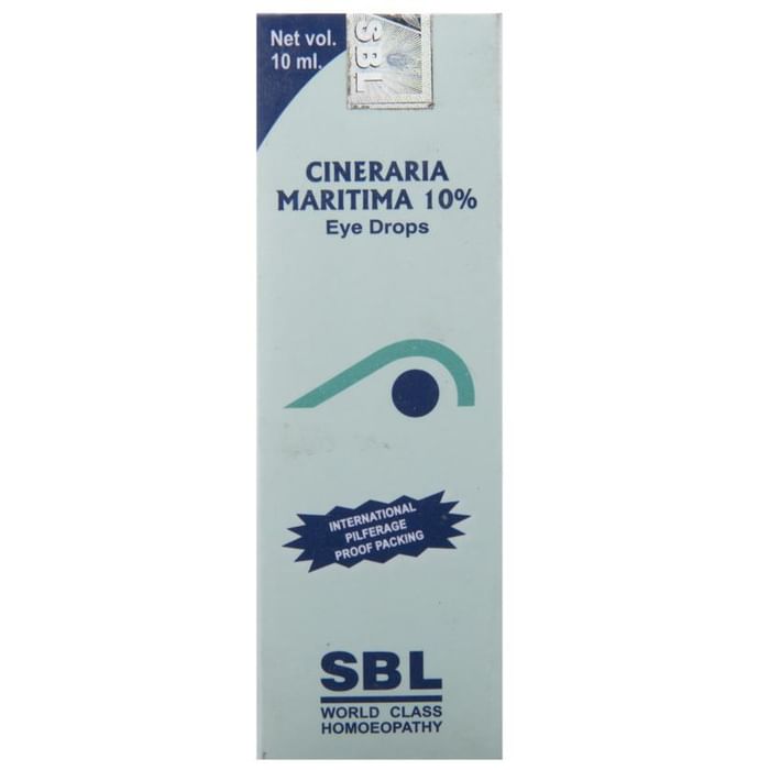 SBL Cineraria Maritima 10% Eye Drop