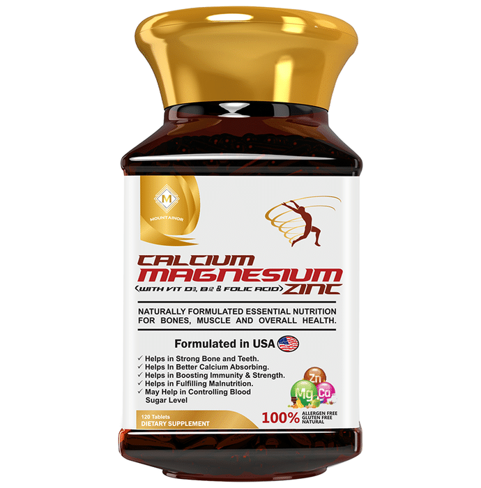 Mountainor Calcium Magnesium Zinc Tablet
