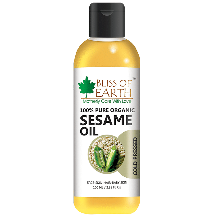 Bliss of Earth 100% Pure Organic Sesame Oil