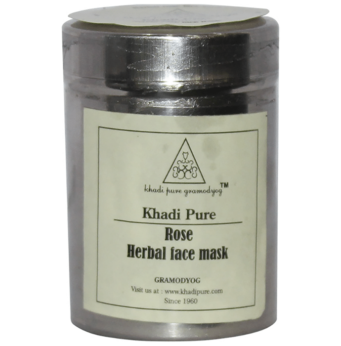 Khadi Pure Herbal Rose Face Mask
