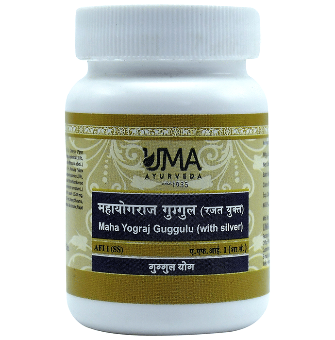 Uma Ayurveda Maha Yograj Guggulu (with Silver) Tablet