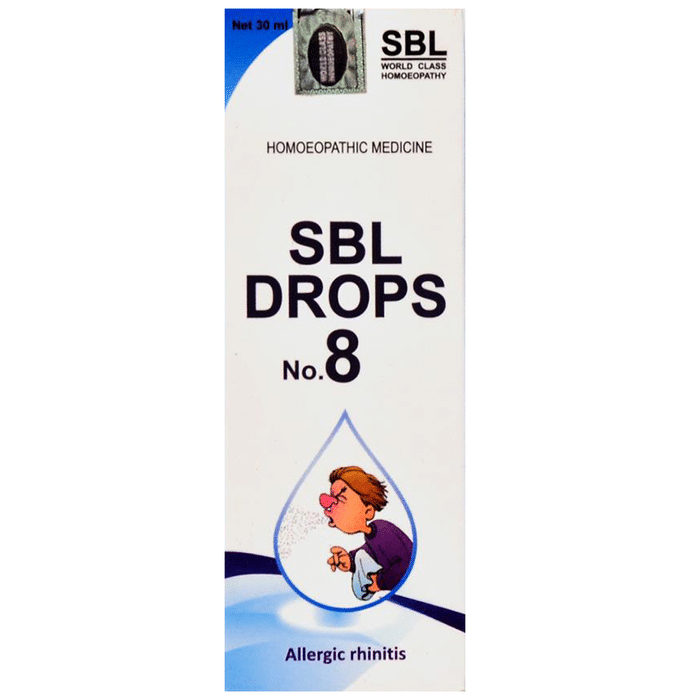 SBL Drops No. 8 ( For Allergic Rhinitis)