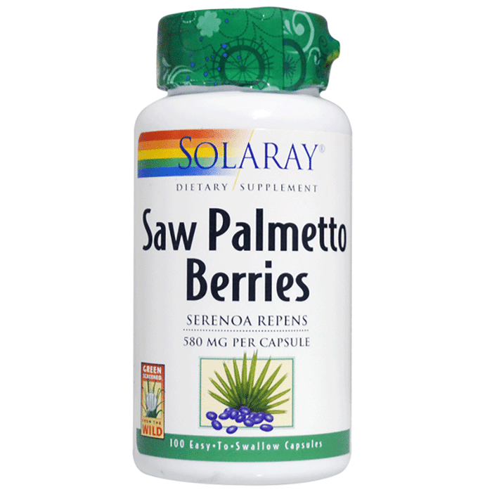 Solaray Saw Palmetto Berries 580mg Capsule