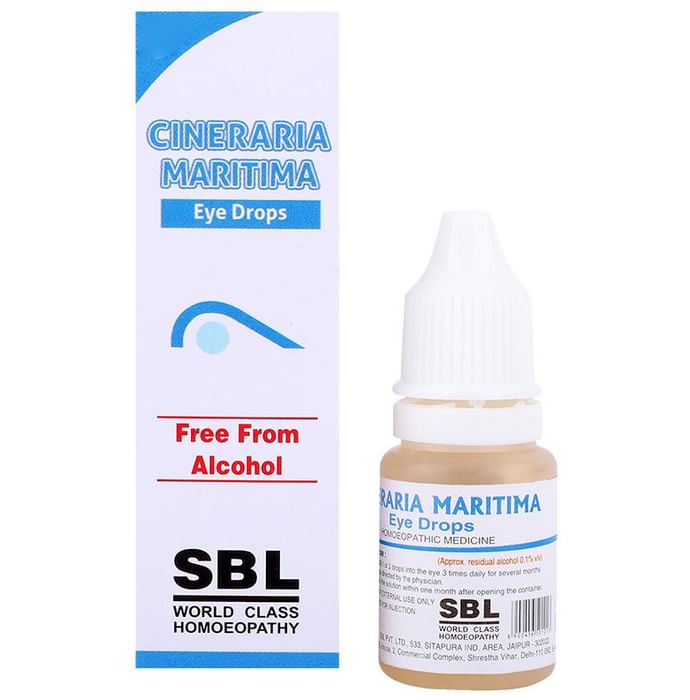 SBL Cineraria Maritima Eye Drops Free From Alcohol
