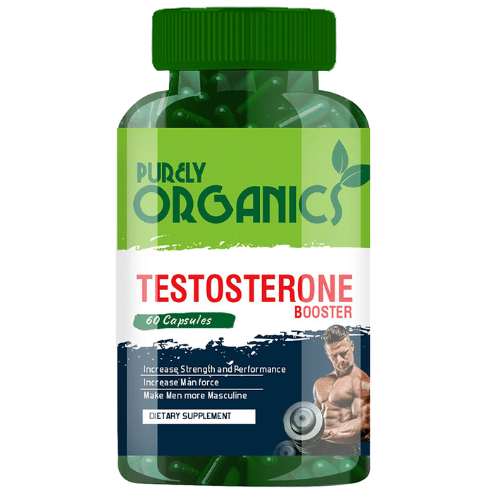 Purely Organics Testosterone Booster for Men Capsule