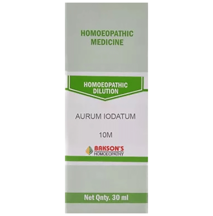 Bakson's Aurum Iodatum Dilution 10M