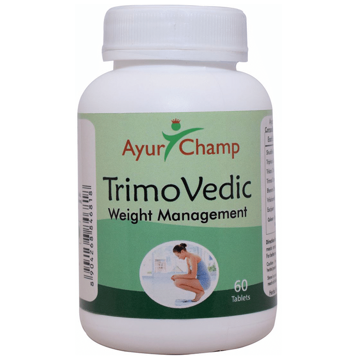 Ayur Champ Trimovedic Weight Management Tablet