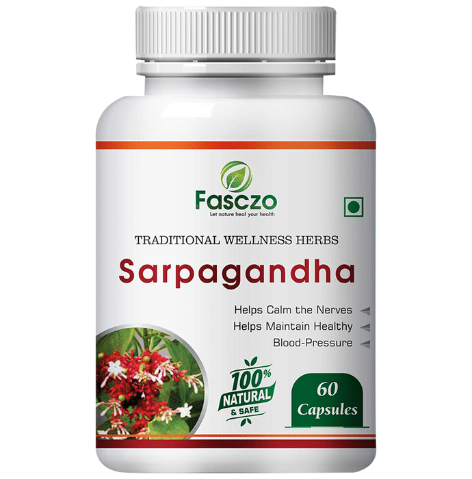 Fasczo Sarpagandha 500mg Capsule