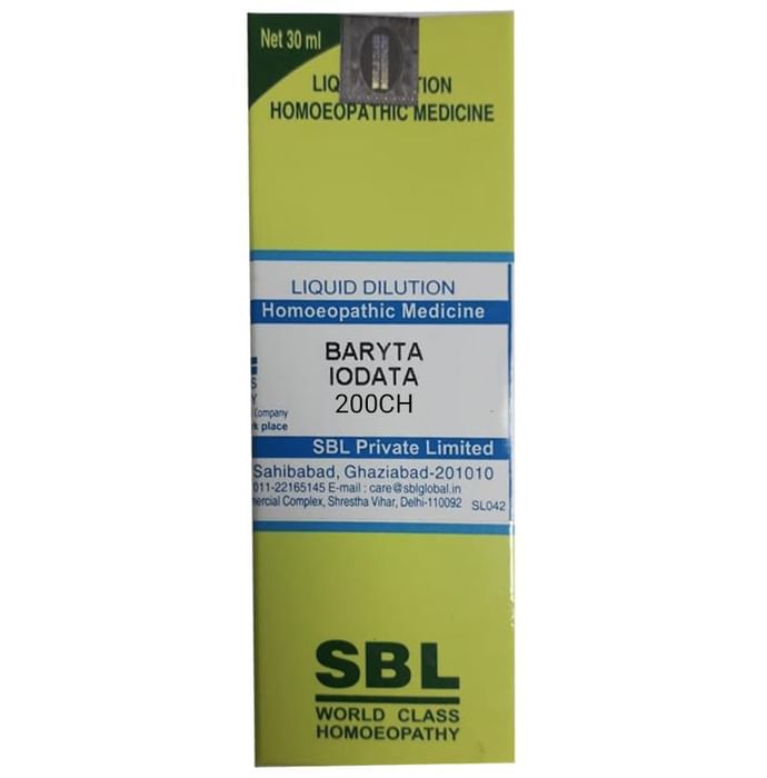SBL Baryta Iodata Dilution 200 CH