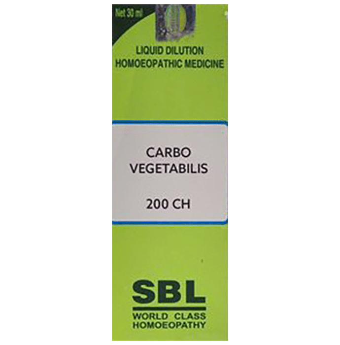 SBL Carbo Vegetabilis Dilution 200 CH