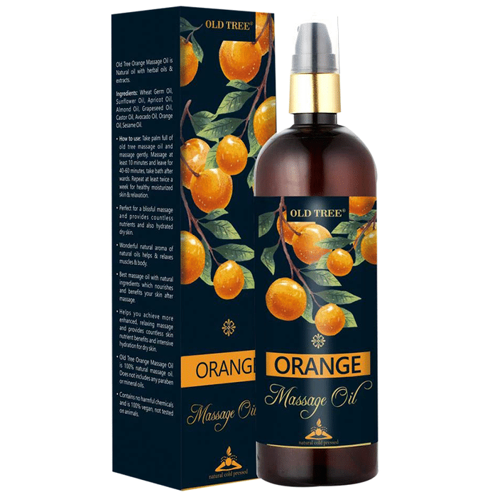 Old Tree Orange Massage Oil