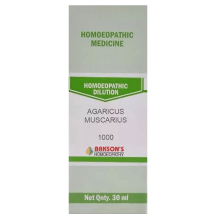 Bakson's Agaricus Muscarius Dilution 1000 CH