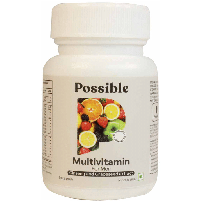 Possible Multivitamin Capsule for Men