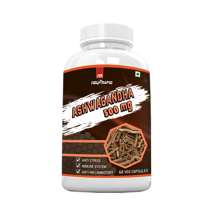 NeuRapid Ashwagandha 500mg Veg Capsule