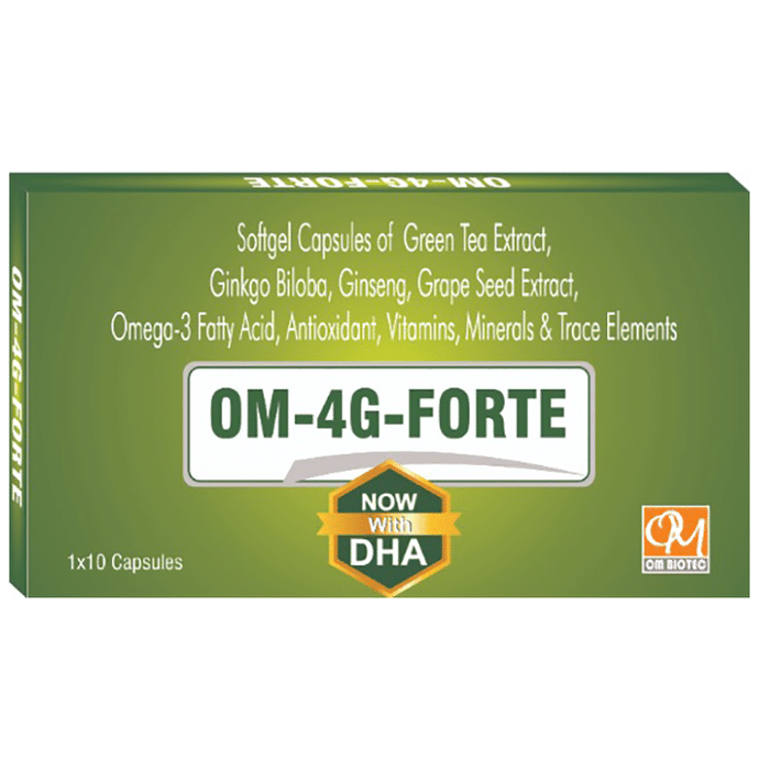 Om Biotec Om-4G-Forte Soft Gelatin Capsule