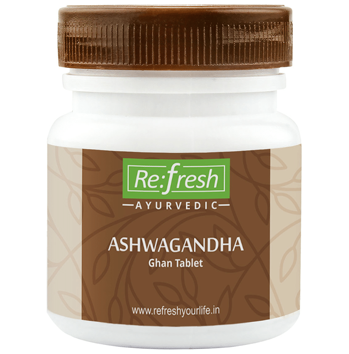 Refresh Ayurvedic Ashwagandha Ghan Tablet