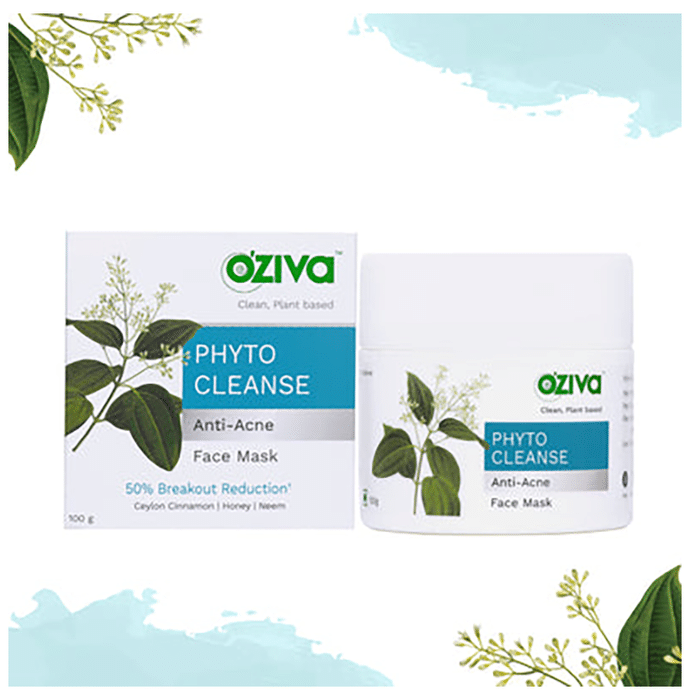 Oziva Phyto Cleanse Anti-Acne Face Mask