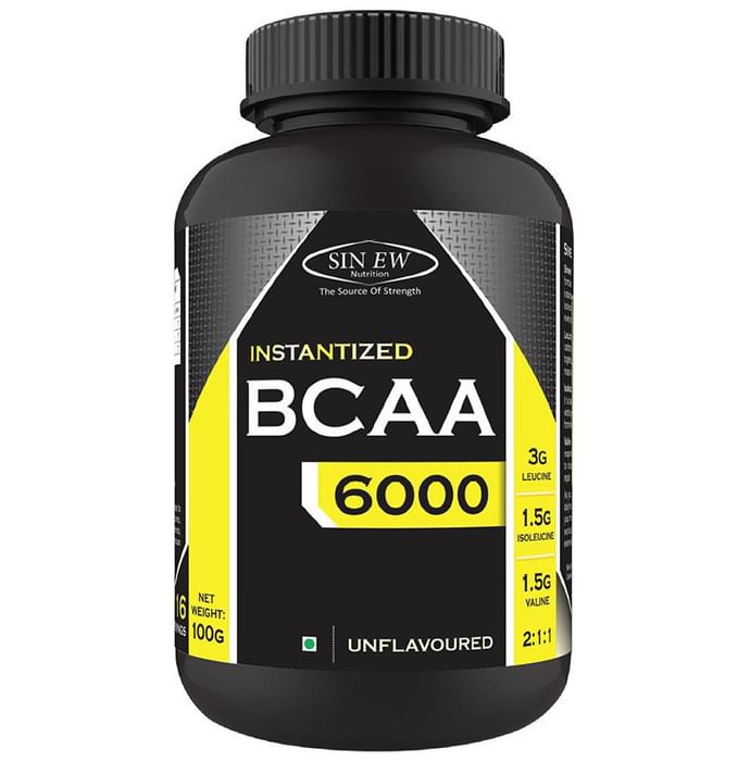 Sinew Nutrition Instantized BCAA 2:1:1 Powder Unflavoured