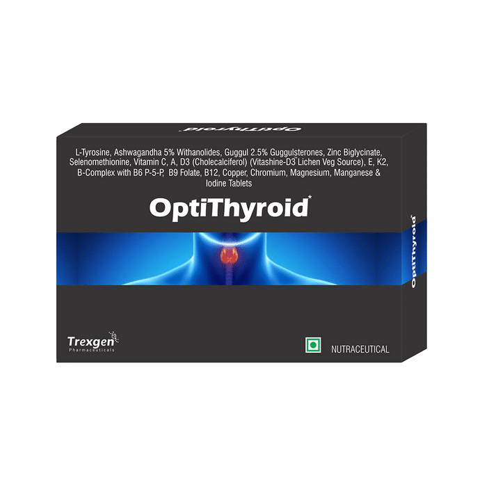 Trexgen OptiThyroid Hypothyroidism Support Tablet
