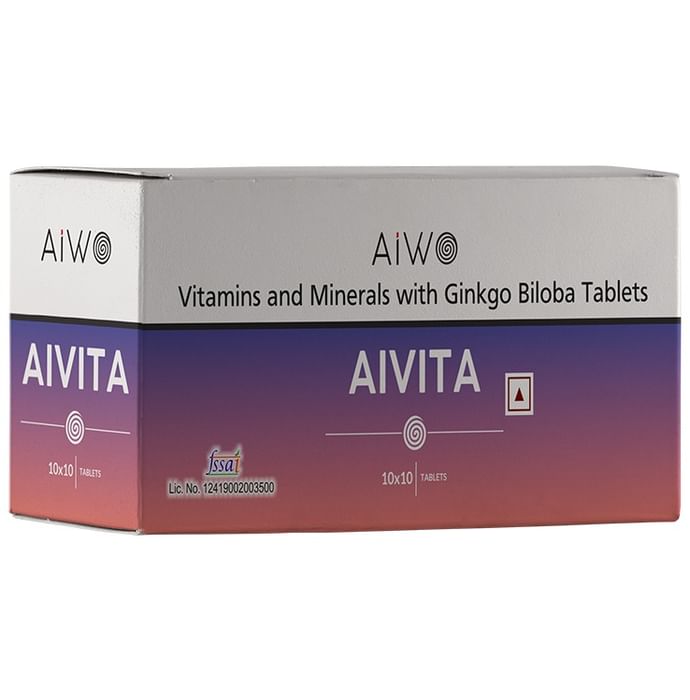 AIWO AIVITA Vitamins and Minerals with Ginkgo Biloba Tablet