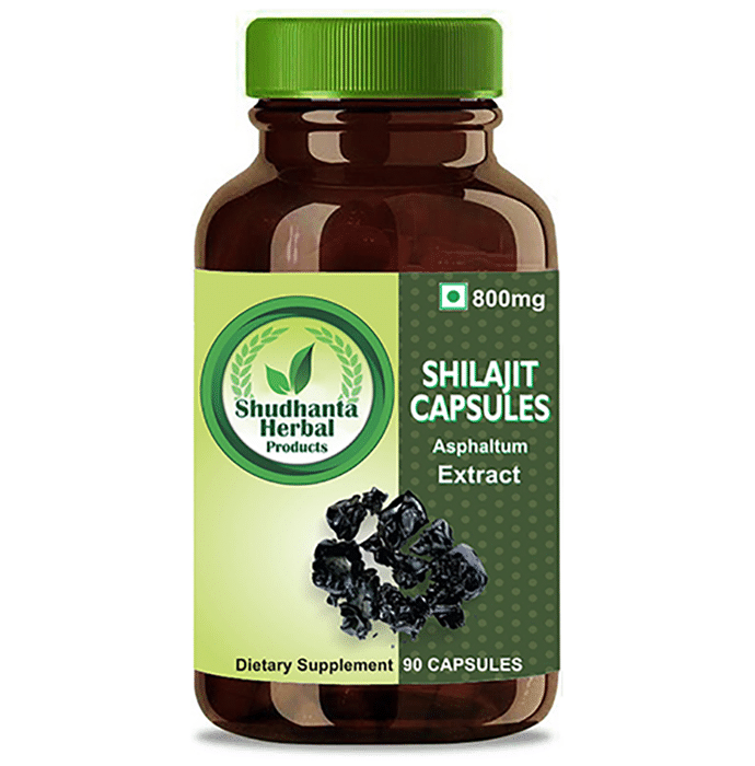 Shudhanta Herbal Shilajit 800mg Capsule