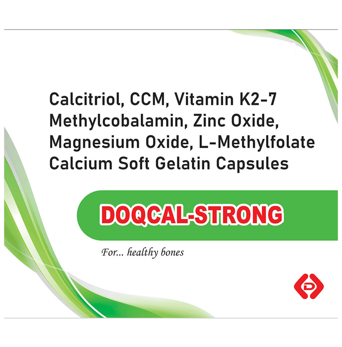 Doqcal-Strong Soft Gelatin Capsule