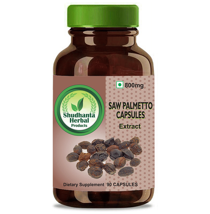 Shudhanta Herbal Saw Palmetto 800mg Capsule