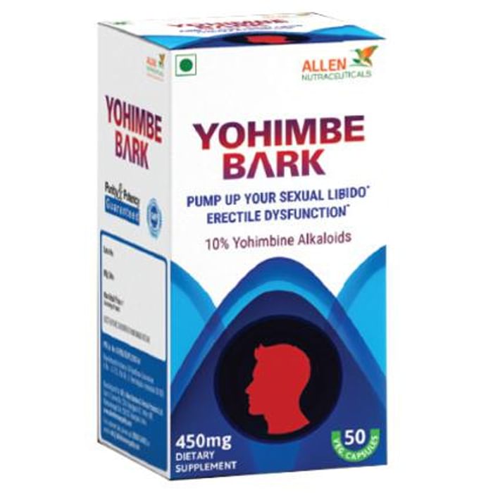 Allen Nutraceutical Yohimbe Bark 450mg Capsule