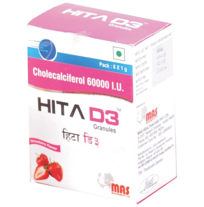 Hita D3 Strawberry Granules
