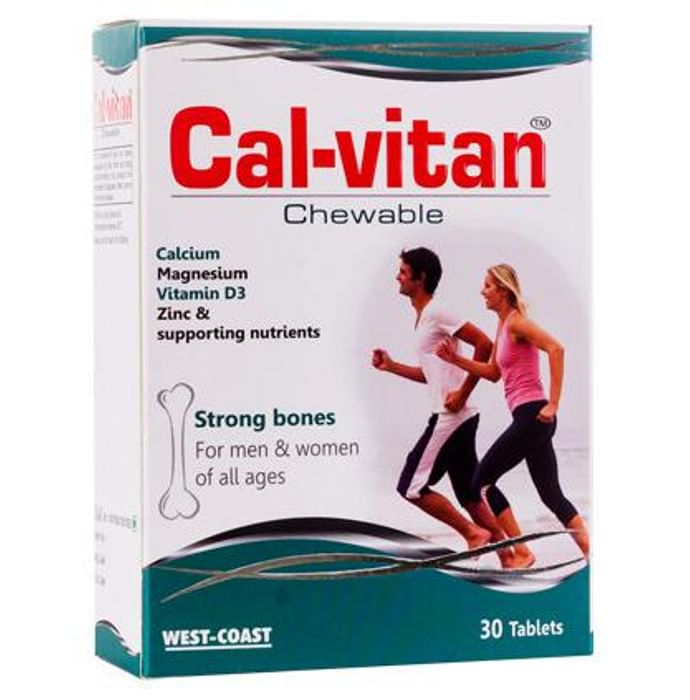 West-Coast Cal-vitan Chewable Tablet