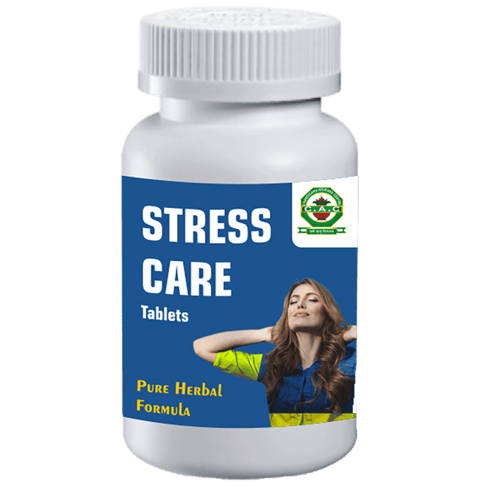 Chandigarh Ayurved Centre Stress Care Tablet