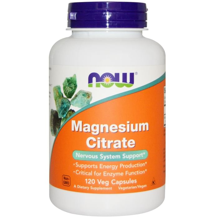 NOW Foods Magnesium Citrate Veg Capsule