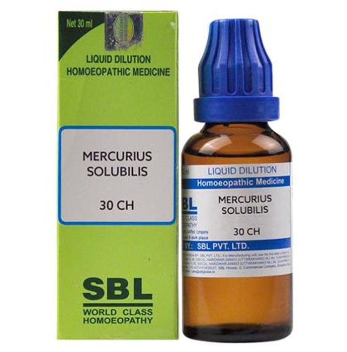 SBL Mercurius Solubilis Dilution 30 CH