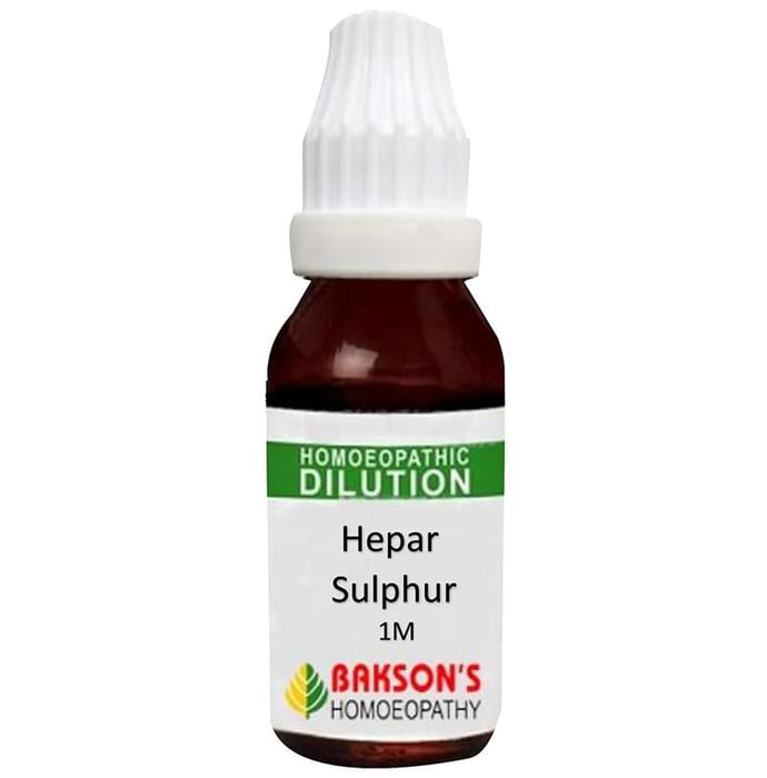 Bakson's Hepar Sulphur Dilution 1M