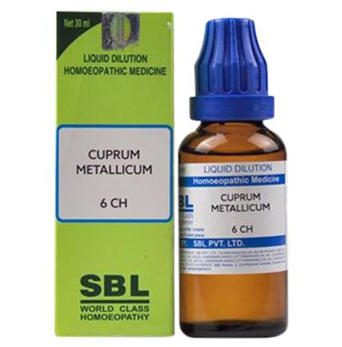 SBL Cuprum Metallicum Dilution 6 CH