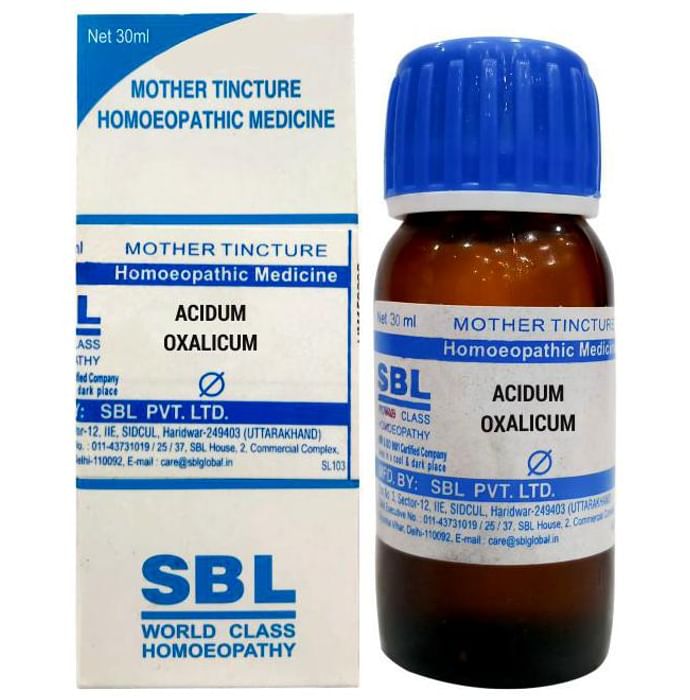 SBL Acidum Oxalicum Mother Tincture Q