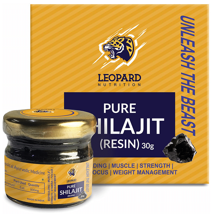 Leopard Nutrition Pure Shilajit Resin