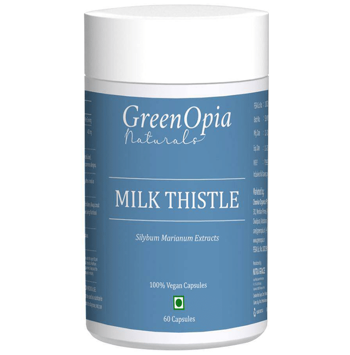 GreenOpia Naturals Milk Thistle Vegan Capsule