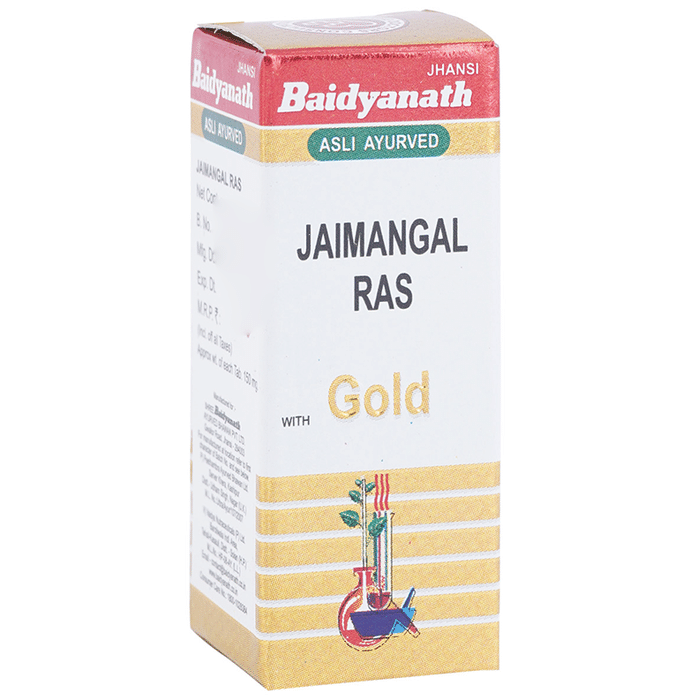 Baidyanath (Jhansi) Jaimangal Ras with Gold Tablet