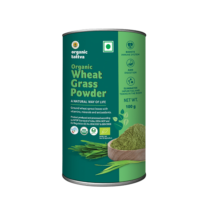 Organic Tattva Organic Wheat Grass Powder