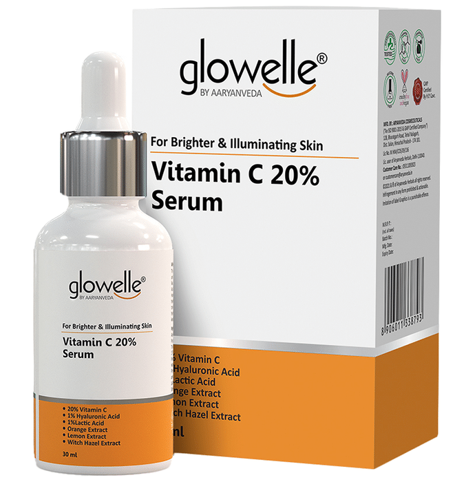Aryanveda Glowelle Vitamin C 20% Serum