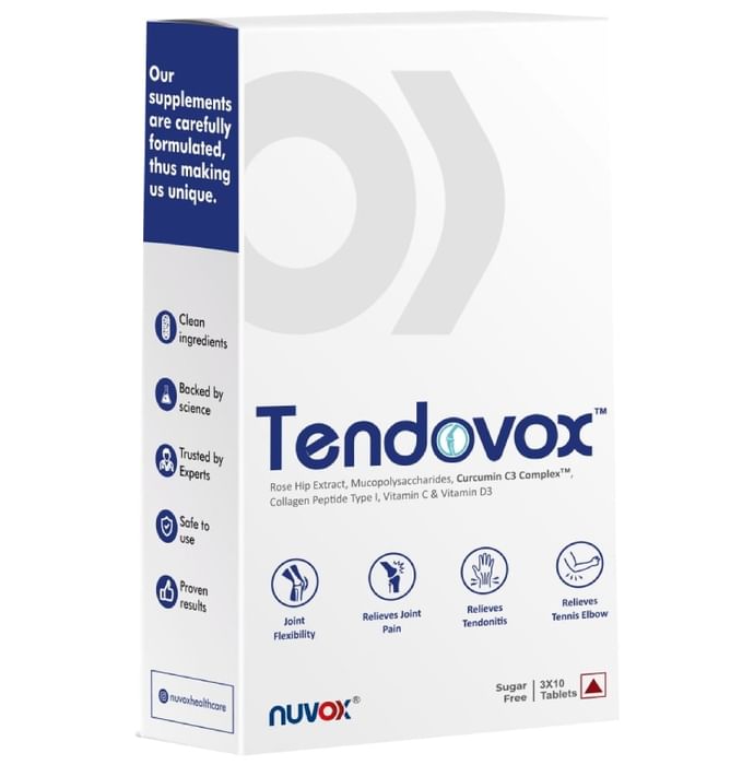 Nuvox Tendovox Tablet Sugar Free
