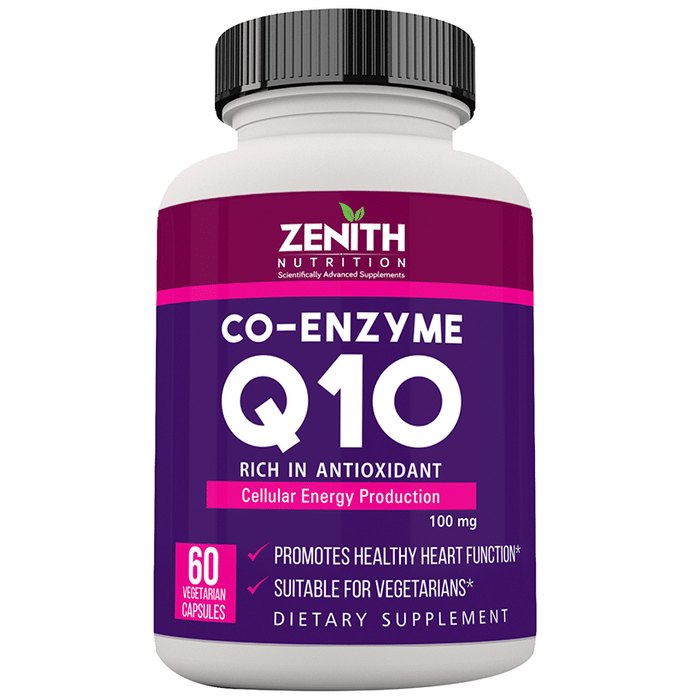 Zenith Nutrition Coq10 100mg Capsule